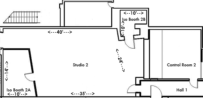 Studio Two FloorPlan